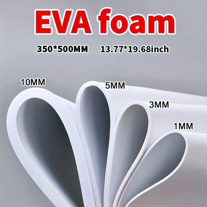 Cosplay Prop Foam Board - EVA Foam Board 14x39 Inch, 3mm-10mm