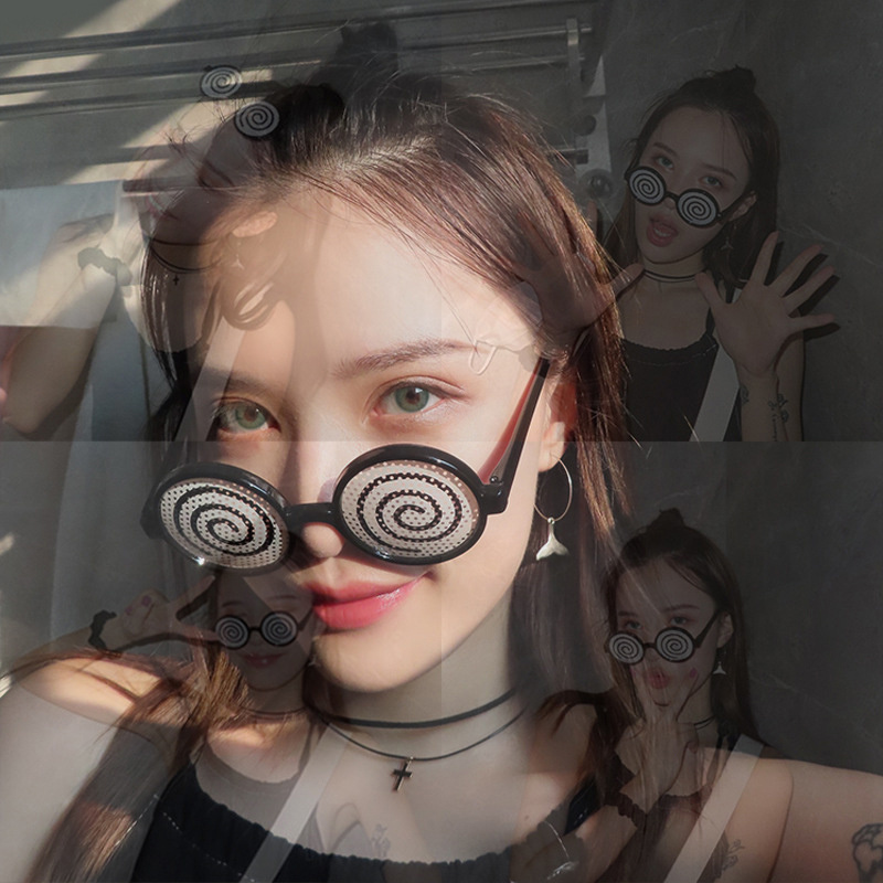 Cosplay Prop Patterns - New Cosplay Glasses Vertigo Pattern Funny