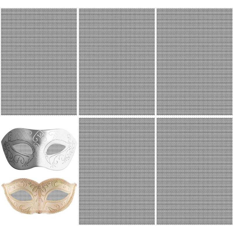 Cosplay Prop Making - ABSE-Fursuit Eye Plastic Mesh- 0.5Mm Black-