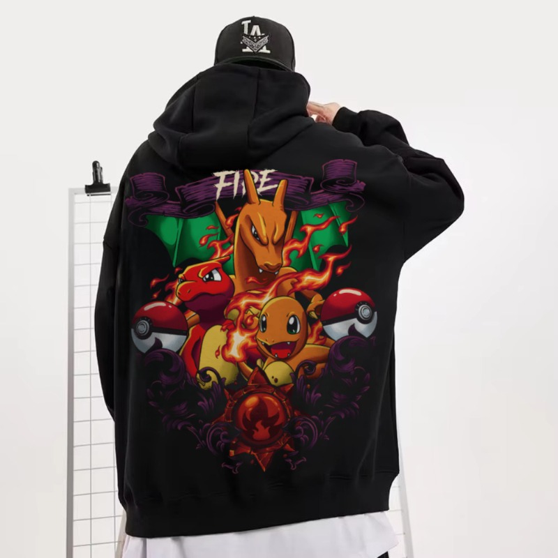 Black Oversized 4xl Pok É Mon  - Cosplay Flame Prop 评论和价格