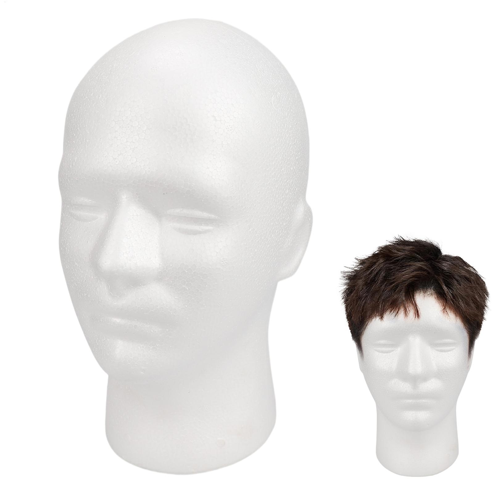 Mannequin Head Men's Hats Show - Cosplay Prop Foam 评论和价格