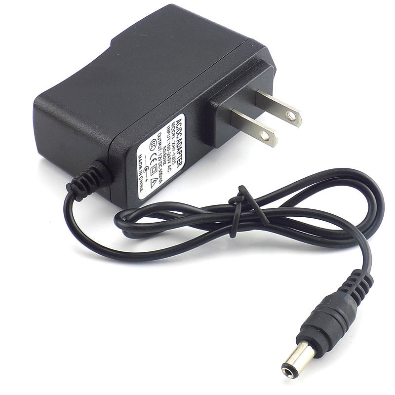 12V 0.5A 500mA US EU Plug 100- - Led El Wire 评论和价格