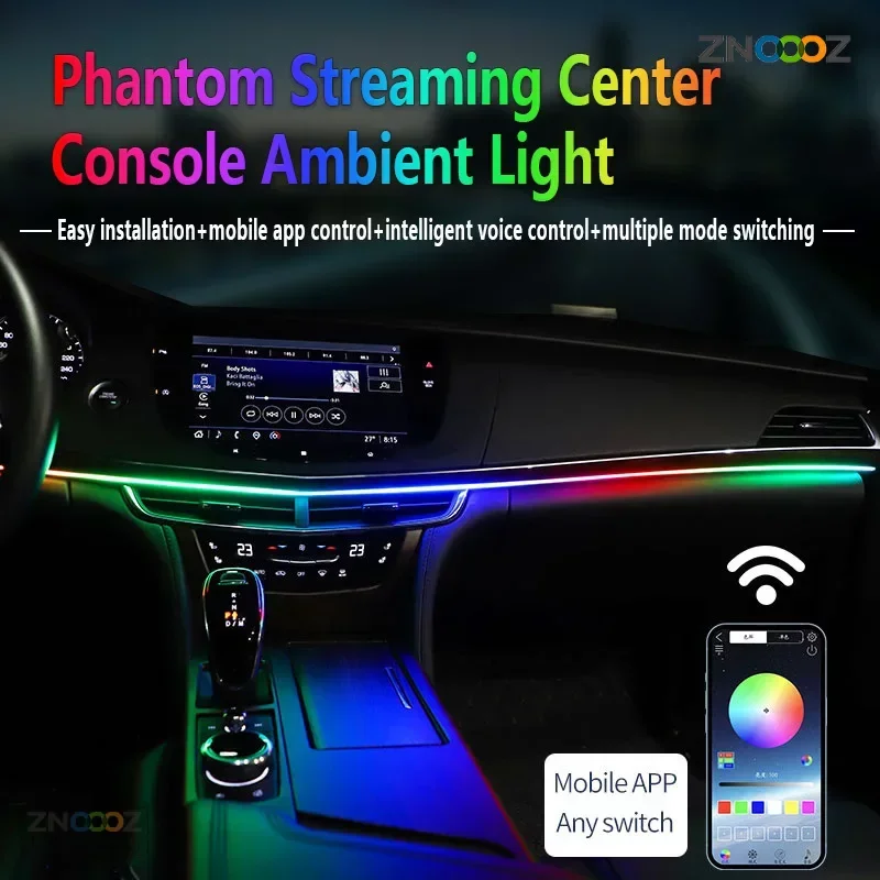 ZNOOOZ 140cm Car Ambient Light - Led El Wire 评论和价格