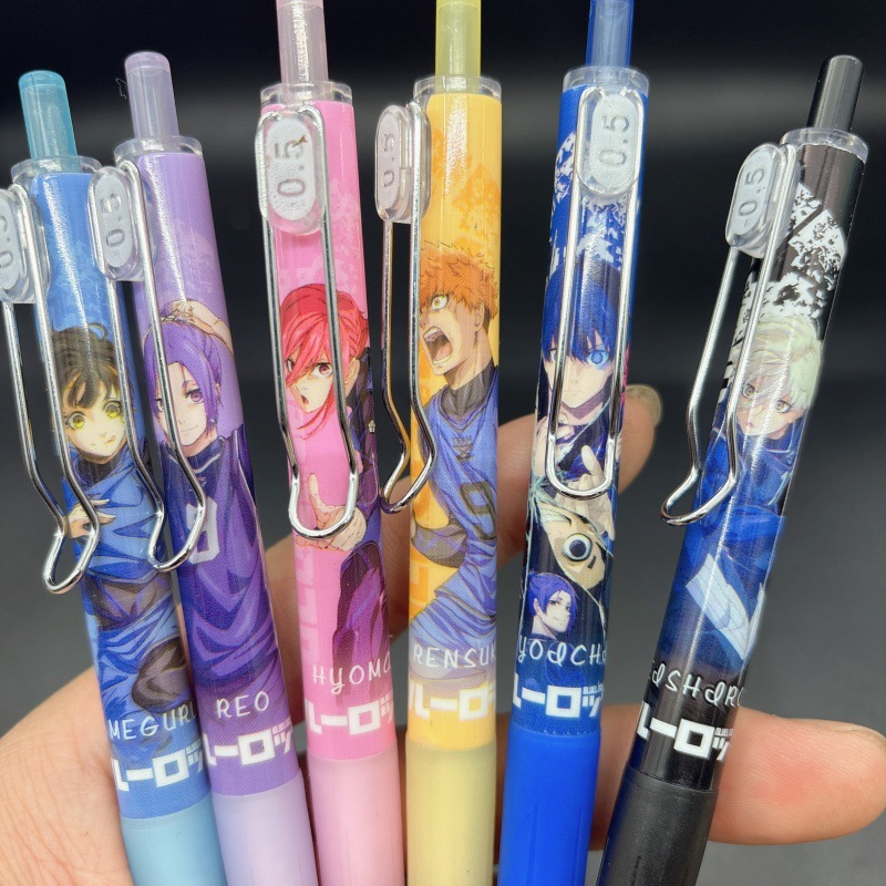 6pcs Hot Anime Blue Lock Serie - Cosplay Prop Blueprints 评论和价格