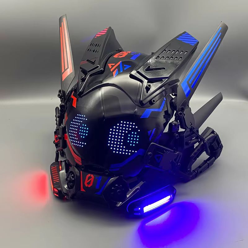 Cyber Punk Cos Mask Cosplay Me - Cosplay Prop Display 评论和价格