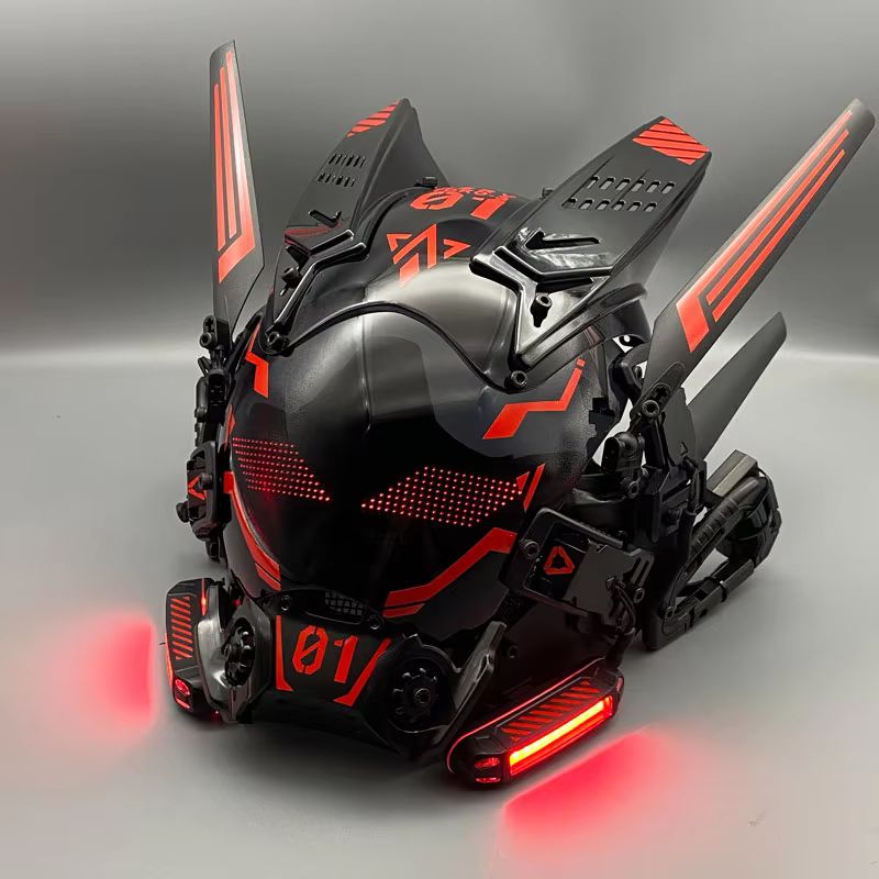 Cyber Punk Cos Mask Cosplay Me - Cosplay Prop Display 评论和价格