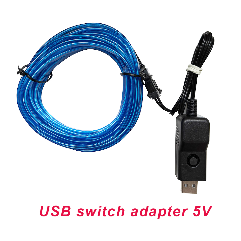 10m/3m/5m Neon LED Car Interio - Led El Wire 评论和价格