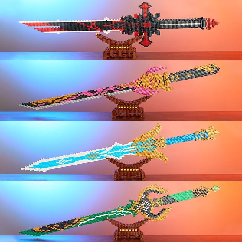 Genshin Impact Sword Building  - Cosplay Prop Building 评论和价格
