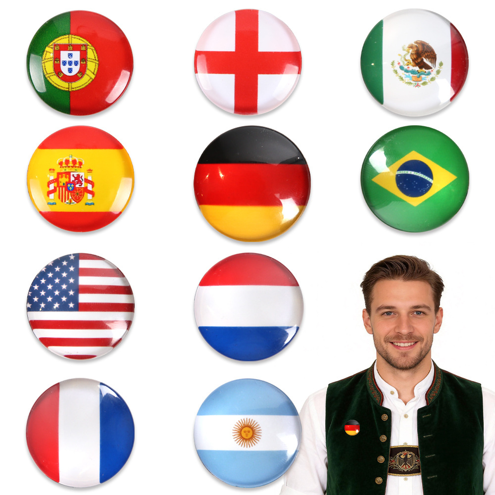 50pcs/lot Nation Flags Brazil  - Cosplay Prop Making 评论和价格