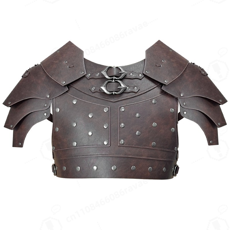 Medieval Studded Shoulder Ches - Cosplay Prop 评论和价格