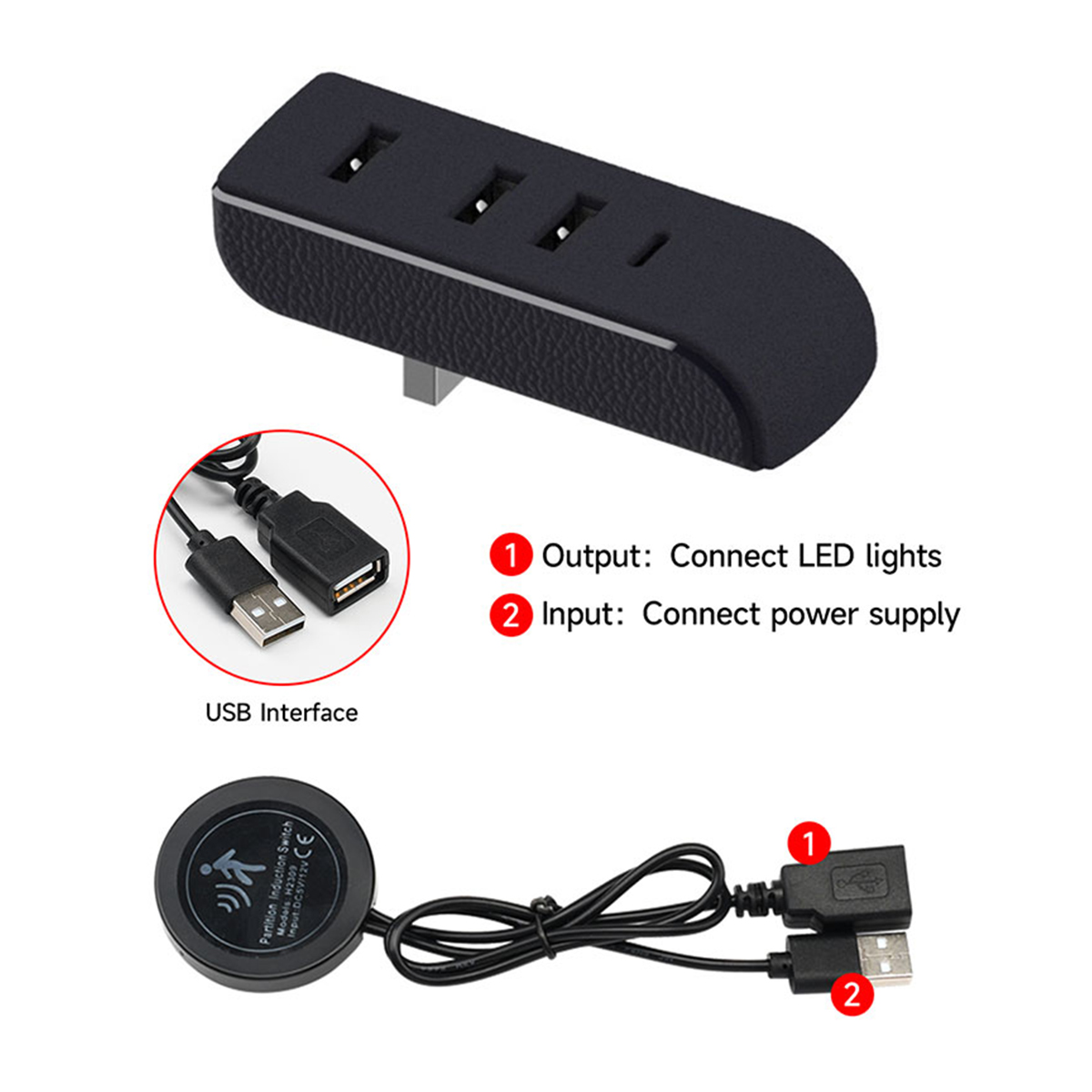 Car Interior Ambient Light Sym - Led El Wire 评论和价格