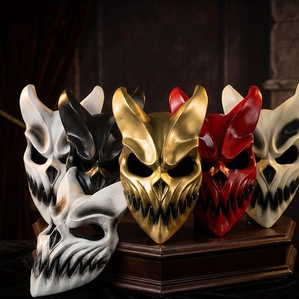 PVC Mask With Movable Mouth Ru - Cosplay Prop Foam 评论和价格