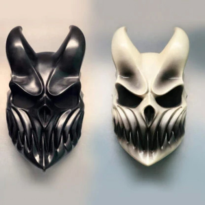 PVC Mask With Movable Mouth Ru - Cosplay Prop Foam 评论和价格