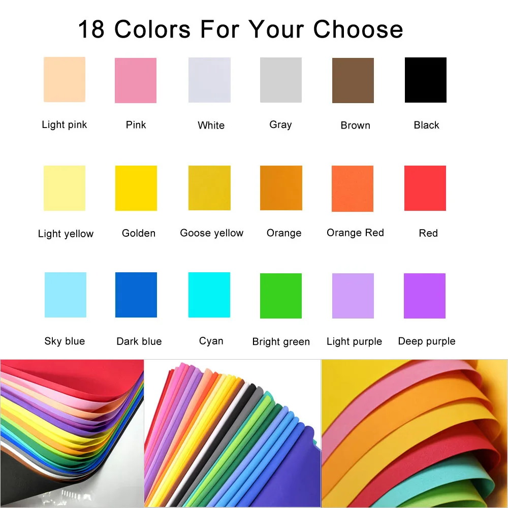 1/18Pcs Colorful EVA Foam Shee - Eva Foam Sheet 评论和价格