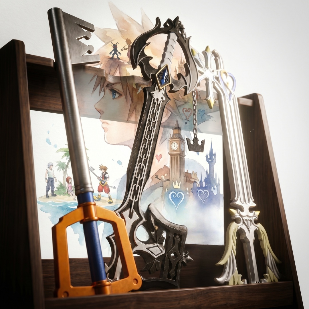 33.8inch Kingdom Hearts Sora K - Keyblade Cosplay Prop 评论和价格