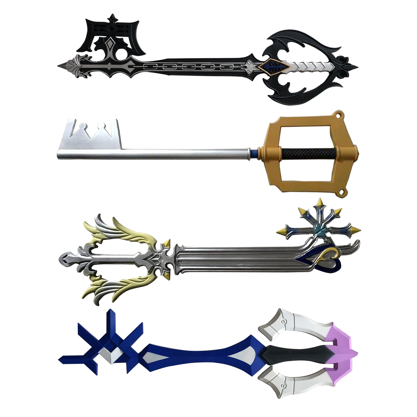 1:1 Cosplay Kingdom Hearts Gol - Keyblade Cosplay Prop 评论和价格