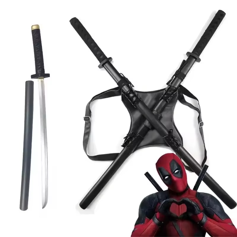 2025 New 61cm Deadpool Katana  - Cosplay Prop Katana 评论和价格