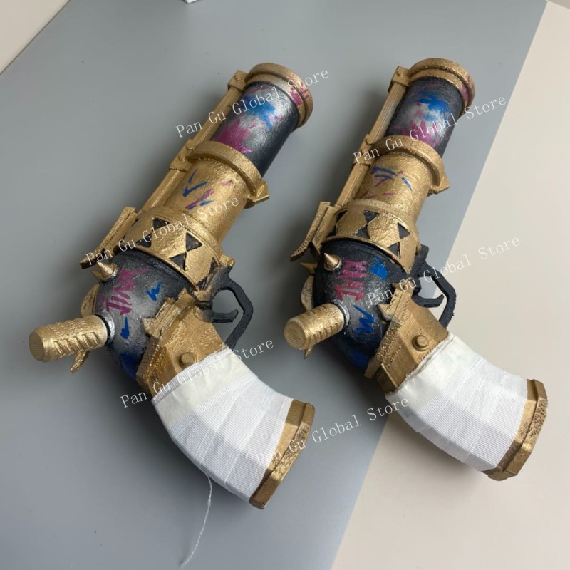 28cm/11.02in Jinx Pistol Custo - Cosplay Prop Katana 评论和价格