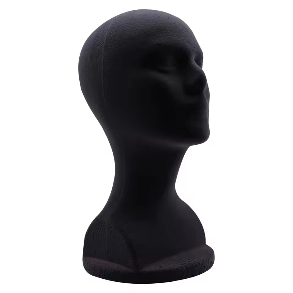 Male/Female Foam Mannequin Hea - Cosplay Prop Foam 评论和价格
