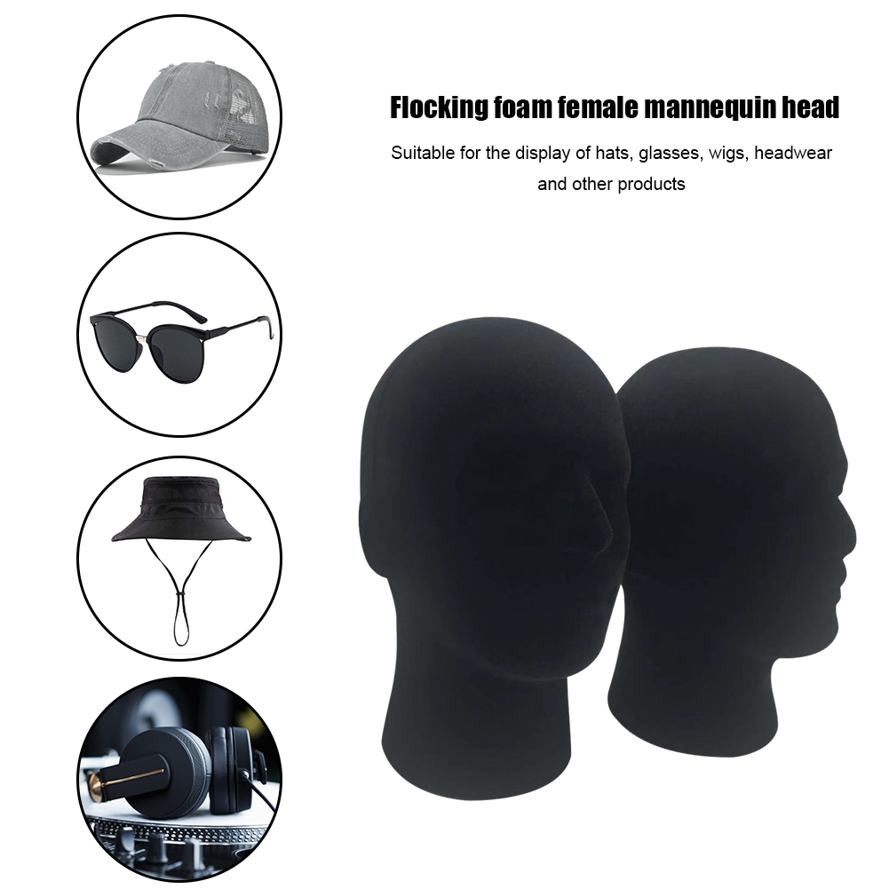 Male/Female Foam Mannequin Hea - Cosplay Prop Foam 评论和价格