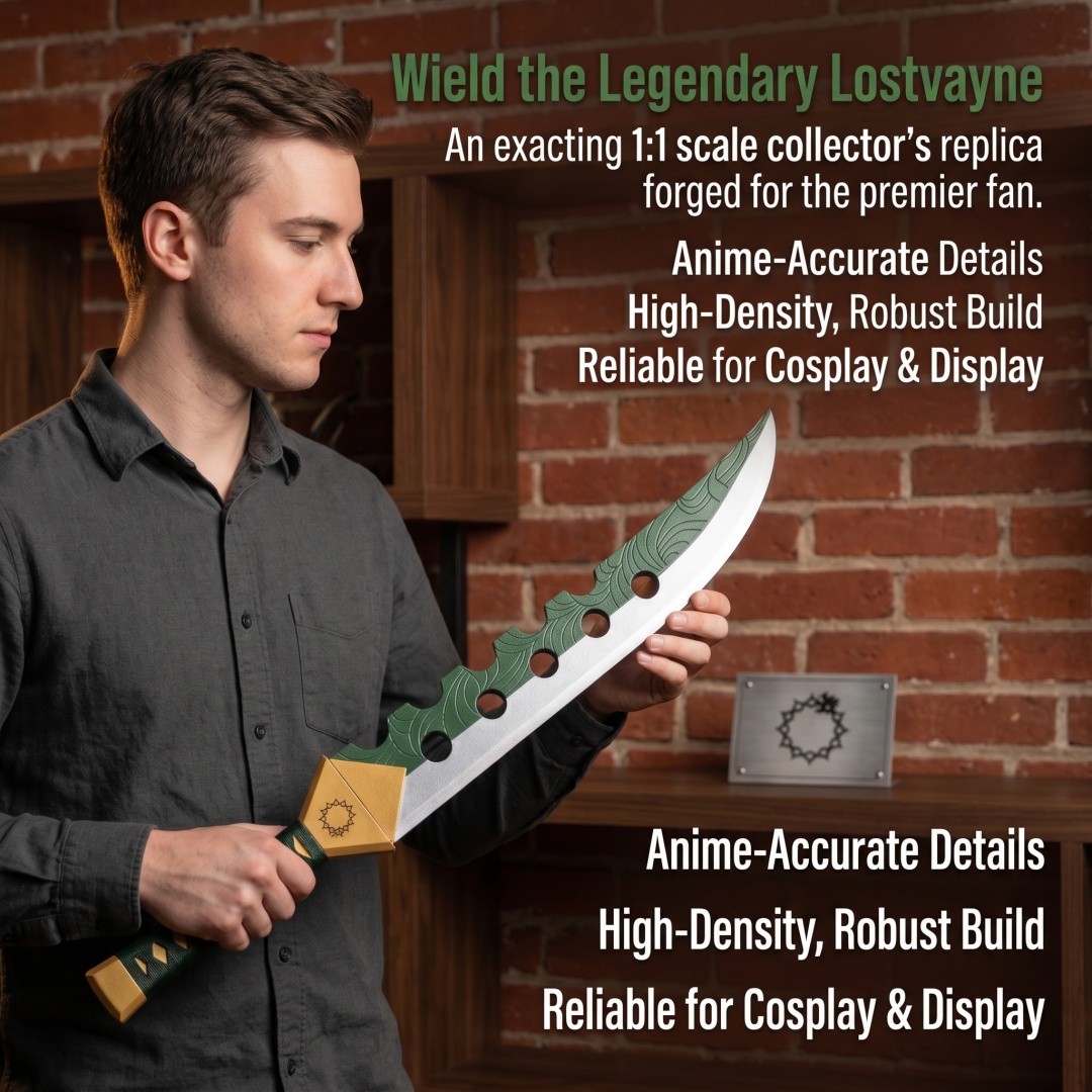 28inch The Seven Deadly Sins M - Cosplay Prop Katana 评论和价格