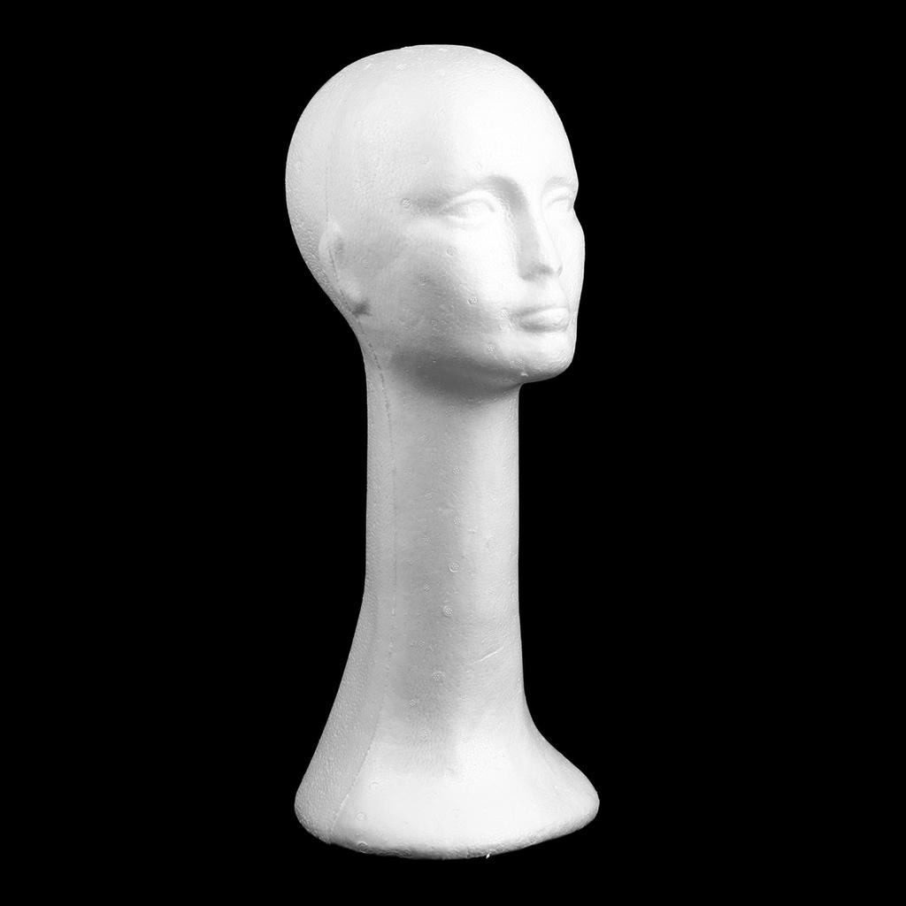 Female Foam Head Model Glasses - Cosplay Prop Foam 评论和价格