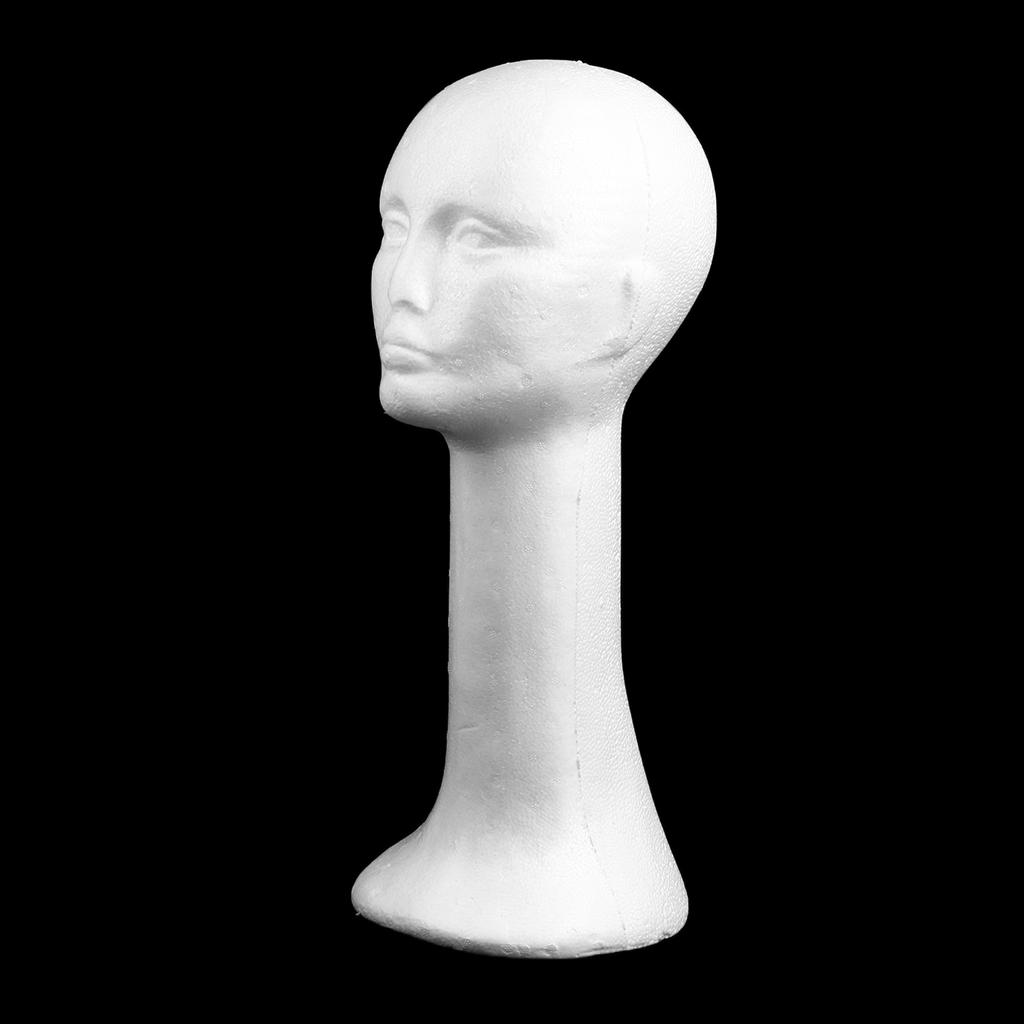 Female Foam Head Model Glasses - Cosplay Prop Foam 评论和价格