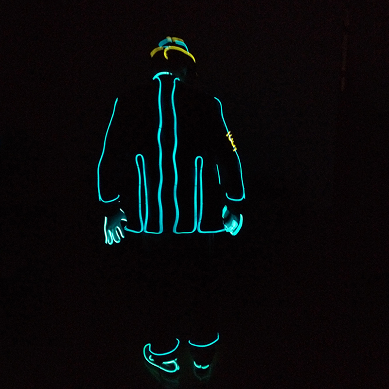 EL Wire Glowing Jazz Dance Cos - Led El Wire 评论和价格