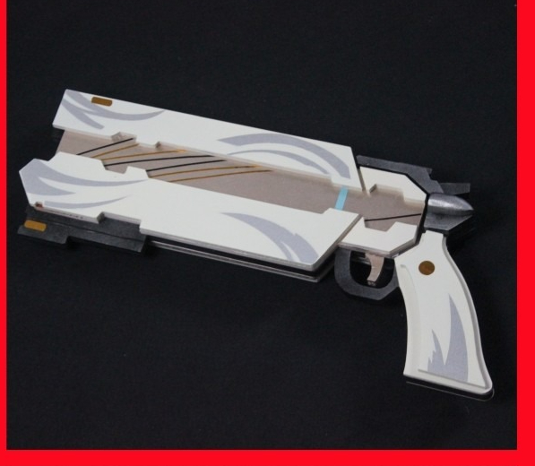 Anime Wuthering Waves MORTEFI  - Cosplay Prop Pistol 评论和价格