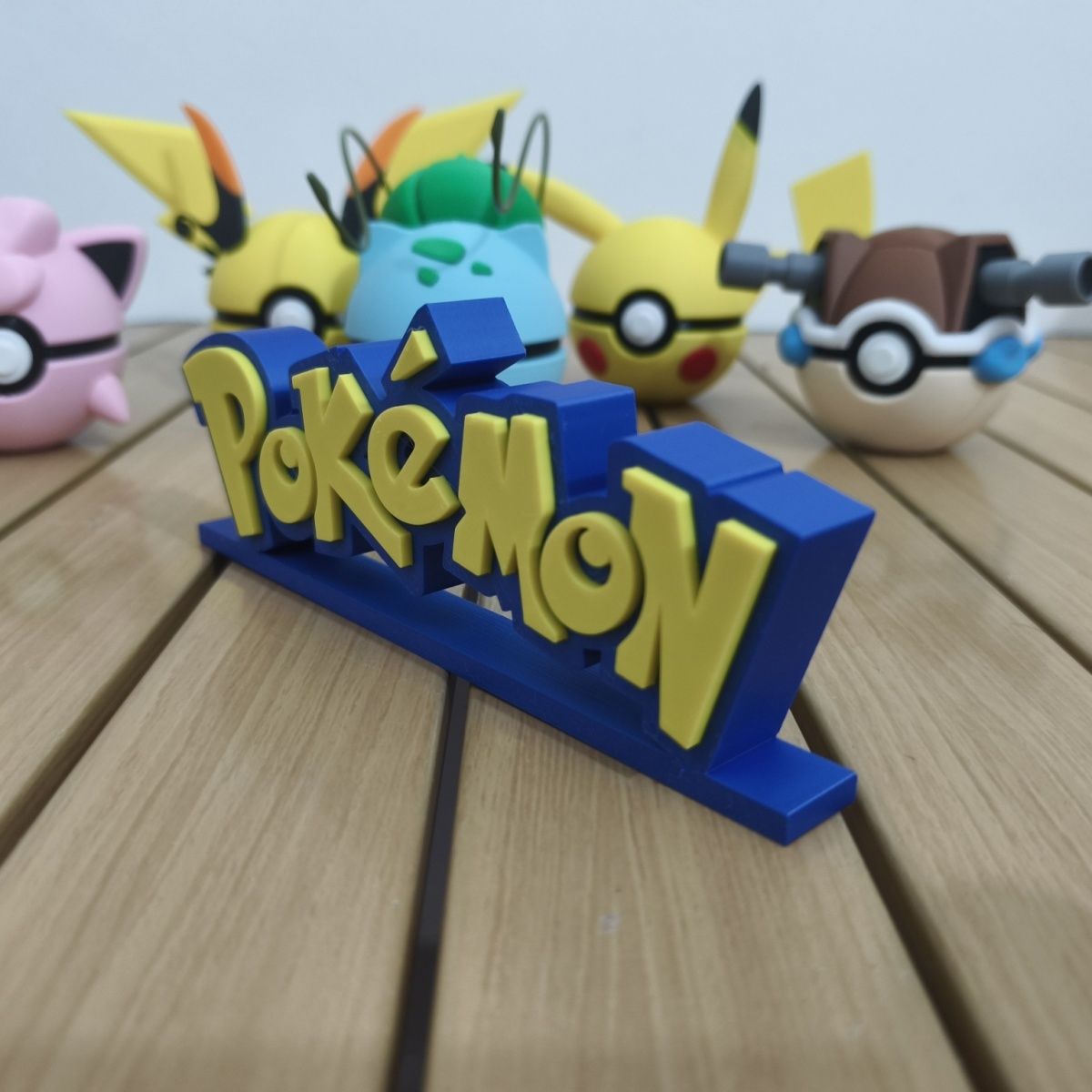 Pokemon standee logo display n - Cosplay Prop Display 评论和价格