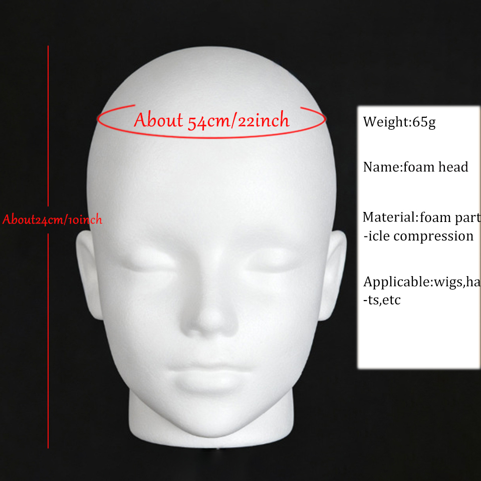 Anime Foam Mannequin Head Stab - Cosplay Prop Foam 评论和价格