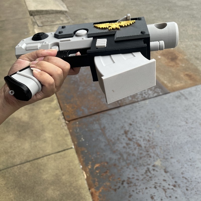 31cm Bolt Pistol 3D Printing T - Cosplay Prop Pistol 评论和价格