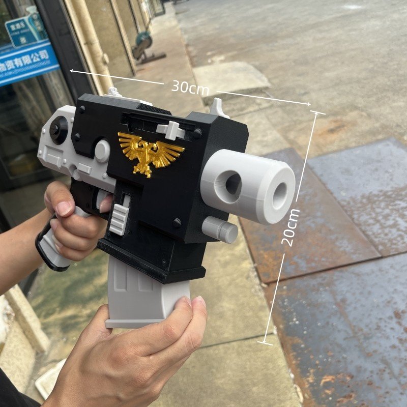 31cm Bolt Pistol 3D Printing T - Cosplay Prop Pistol 评论和价格