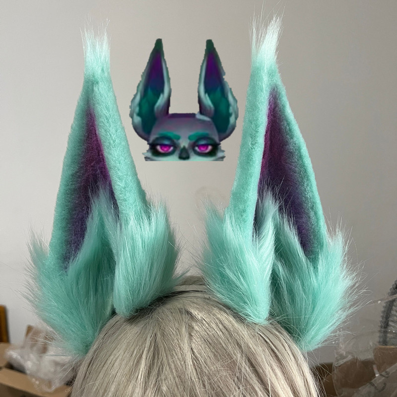 New Hand Made Work Ears Hair H - Cosplay Prop Works 评论和价格