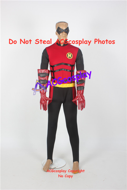 Red Color Robin Cosplay Costum - Cosplay Prop Making 评论和价格