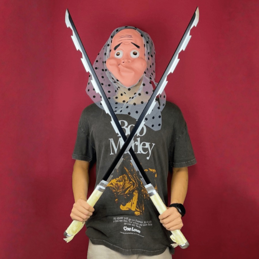 40inch Demon Slayer Inosuke Ka - Cosplay Prop Katana 评论和价格
