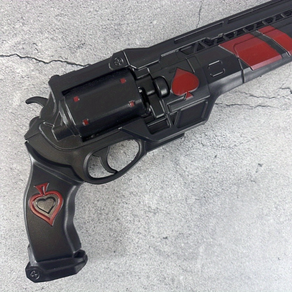 15inch PU Pistol Spades Gun Ka - Dva Cosplay Prop 评论和价格