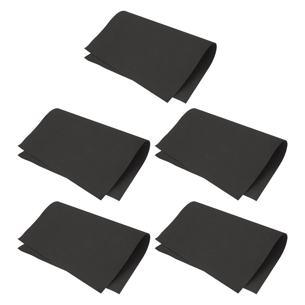 5Pcs Eva Foam Black Foam Board - Cosplay Prop Foam Board 评论和价格